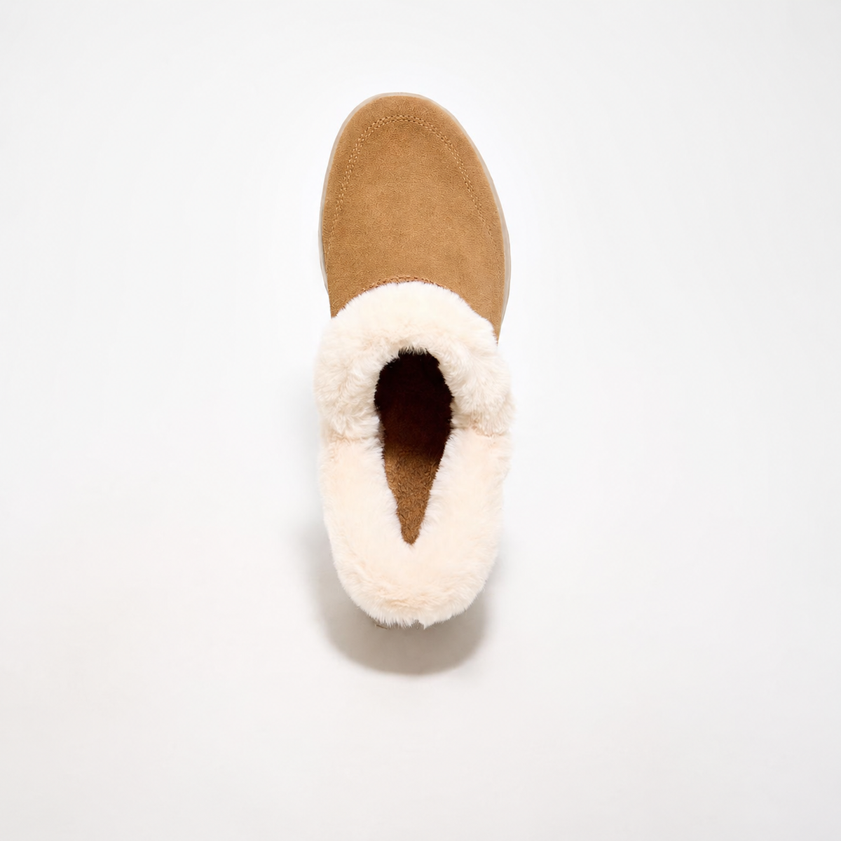 Women’s Water-Repellent Suede Cozy Slip-Ons